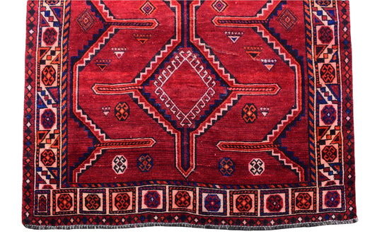 5x8 Antique Handmade Turkish Rug | Hand knotted Rug | Vintage Anatolian Rug | Area Rug for Bedroom, Living Room Rug, and Kitchen Rug - SHR18