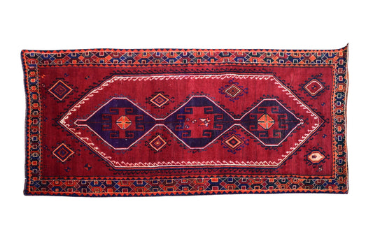 5x8 Antique Handmade Turkish Rug | Hand knotted Rug | Vintage Anatolian Rug | Area Rug for Bedroom, Living Room Rug, and Kitchen Rug - SHR21