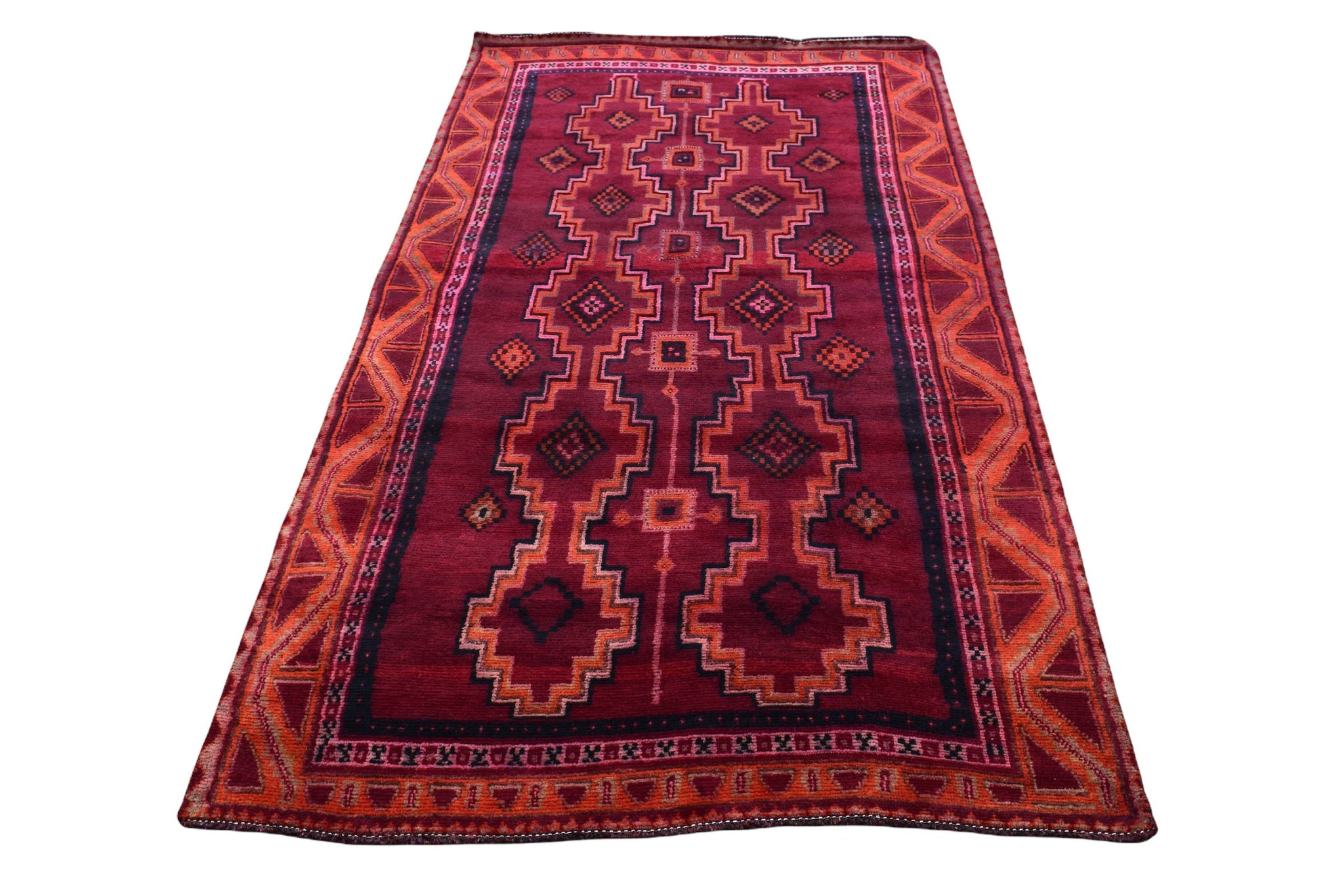 5x10 Antique Handmade Turkish Rug | Hand knotted Rug | Vintage Anatolian Rug | Area Rug for Bedroom, Living Room Rug, & Kitchen Rug - SHR32