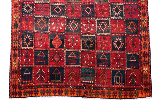 6x9 Antique Handmade Turkish Rug | Hand knotted Rug | Vintage Anatolian Rug | Area Rug for Bedroom, Living Room Rug, and Kitchen Rug - SHR34