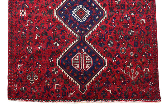 6x8 Antique Handmade Turkish Rug | Hand knotted Rug | Vintage Anatolian Rug | Area Rug for Bedroom, Living Room Rug, and Kitchen Rug - SHR35