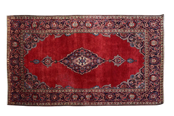 4x7 Antique Handmade Turkish Rug | Hand knotted Rug | Vintage Anatolian Rug | Area Rug for Bedroom, Living Room Rug, and Kitchen Rug - SHR41