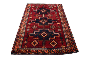 5x8 Antique Handmade Turkish Rug | Hand knotted Rug | Vintage Anatolian Rug | Area Rug for Bedroom, Living Room Rug, and Kitchen Rug - SHR73