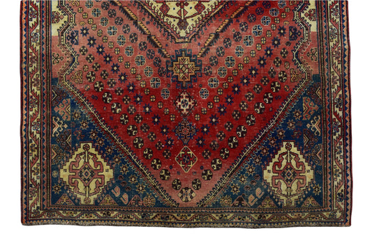 5x7 Antique Handmade Turkish Rug | Hand knotted Rug | Vintage Anatolian Rug | Area Rug for Bedroom, Living Room Rug, and Kitchen Rug - SHR81