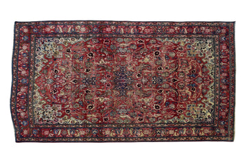 6x10 Antique Handmade Turkish Rug | Hand knotted Rug | Vintage Anatolian Rug | Area Rug for Bedroom, Living Room Rug, & Kitchen Rug - SHR95