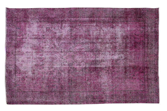 8x10 Vintage Oushak Rug | Hand-Knotted Antique Large Area Rug | Handwoven Turkish Wool Carpet for Bedroom, Living Room - TOD105