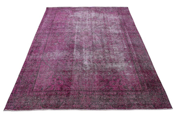 8x10 Vintage Oushak Rug | Hand-Knotted Antique Large Area Rug | Handwoven Turkish Wool Carpet for Bedroom, Living Room - TOD105