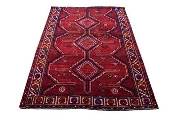 5x8 Antique Handmade Turkish Rug | Hand knotted Rug | Vintage Anatolian Rug | Area Rug for Bedroom, Living Room Rug, and Kitchen Rug - SHR18