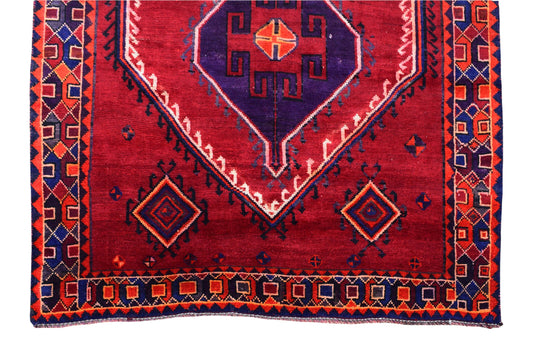 5x8 Antique Handmade Turkish Rug | Hand knotted Rug | Vintage Anatolian Rug | Area Rug for Bedroom, Living Room Rug, and Kitchen Rug - SHR21