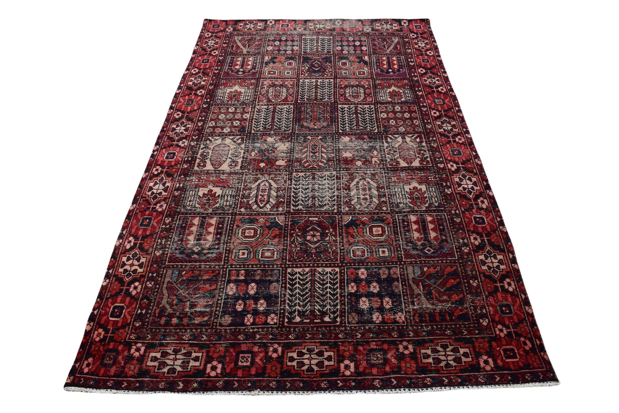 5x9 Antique Handmade Turkish Rug | Hand knotted Rug | Vintage Anatolian Rug | Area Rug for Bedroom, Living Room Rug, and Kitchen Rug - SHR23