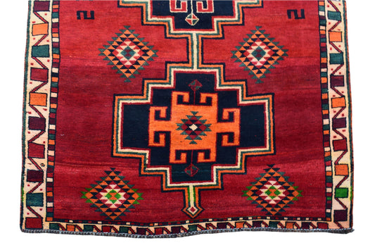 5x9 Antique Handmade Turkish Rug | Hand knotted Rug | Vintage Anatolian Rug | Area Rug for Bedroom, Living Room Rug, and Kitchen Rug - SHR30