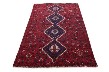 6x8 Antique Handmade Turkish Rug | Hand knotted Rug | Vintage Anatolian Rug | Area Rug for Bedroom, Living Room Rug, and Kitchen Rug - SHR35