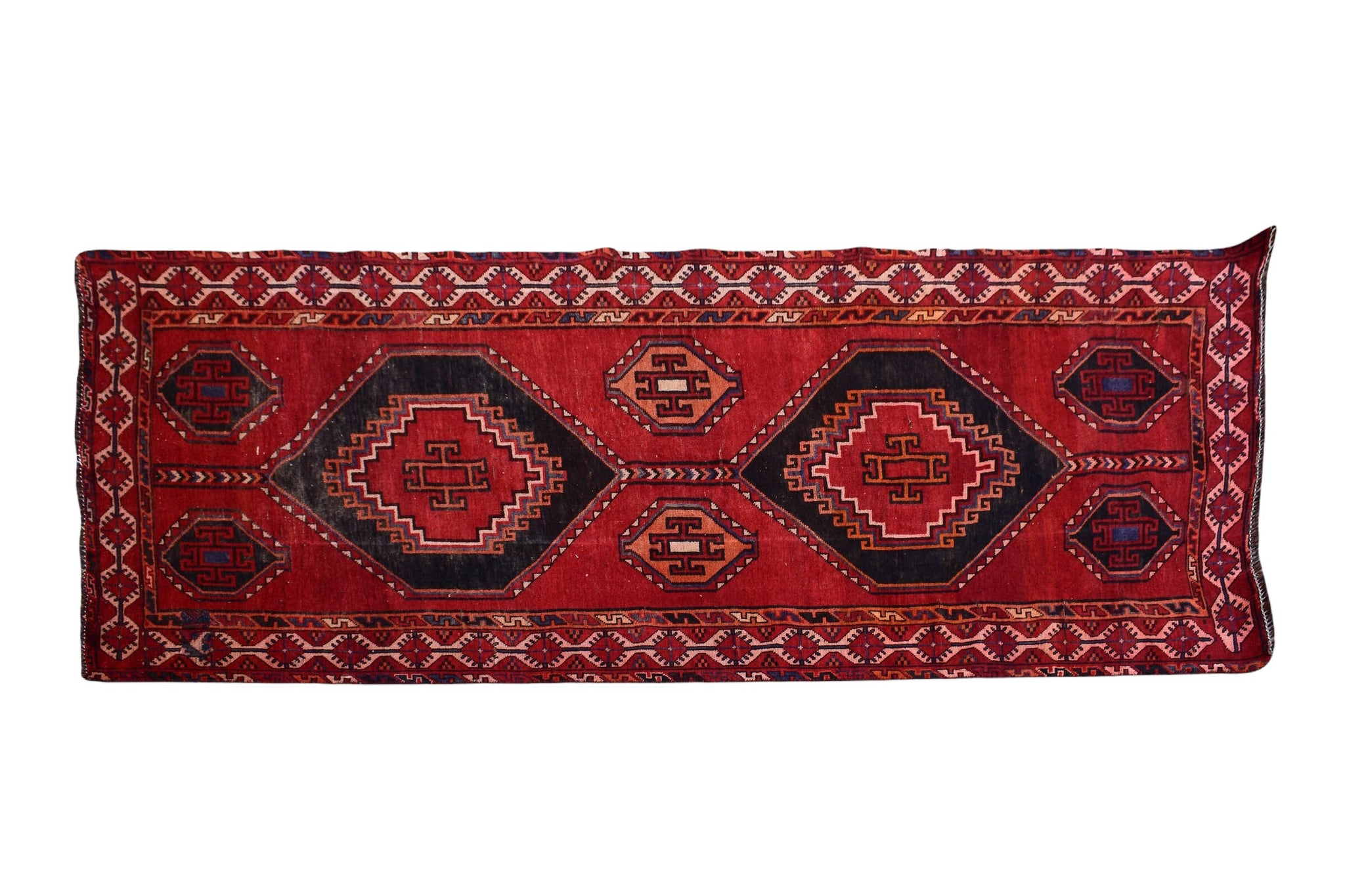 4x9 Antique Handmade Turkish Rug | Hand knotted Rug | Vintage Anatolian Rug | Area Rug for Bedroom, Living Room Rug, and Kitchen Rug - SHR40