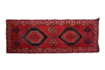 4x9 Antique Handmade Turkish Rug | Hand knotted Rug | Vintage Anatolian Rug | Area Rug for Bedroom, Living Room Rug, and Kitchen Rug - SHR40