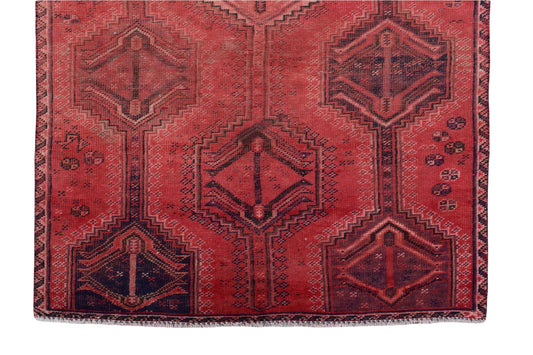 4x9 Antique Handmade Turkish Rug | Hand knotted Rug | Vintage Anatolian Rug | Area Rug for Bedroom, Living Room Rug, and Kitchen Rug - SHR42