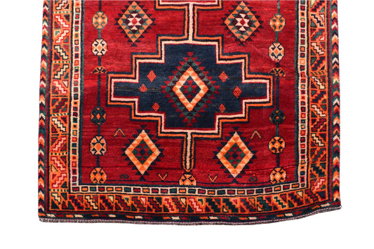 5x8 Antique Handmade Turkish Rug | Hand knotted Rug | Vintage Anatolian Rug | Area Rug for Bedroom, Living Room Rug, and Kitchen Rug - SHR73