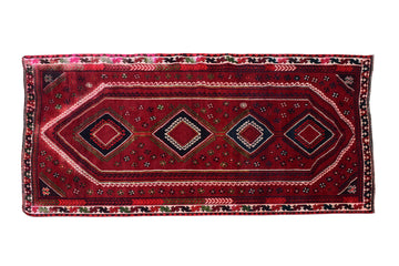 5x9 Antique Handmade Turkish Rug | Hand knotted Rug | Vintage Anatolian Rug | Area Rug for Bedroom, Living Room Rug, and Kitchen Rug - SHR75