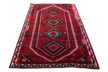 5x9 Antique Handmade Turkish Rug | Hand knotted Rug | Vintage Anatolian Rug | Area Rug for Bedroom, Living Room Rug, and Kitchen Rug - SHR75