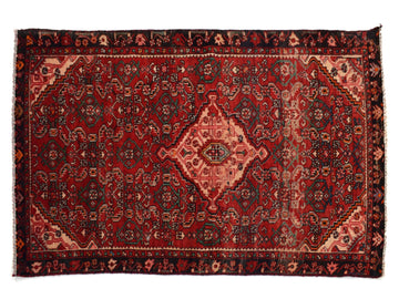 4x6 Antique Handmade Turkish Rug | Hand knotted Rug | Vintage Anatolian Rug | Area Rug for Bedroom, Living Room Rug, and Kitchen Rug-SHR184