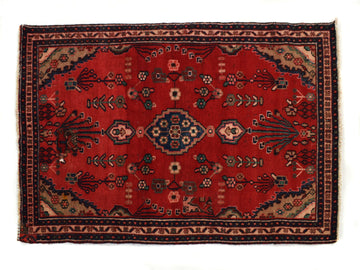 3x6 Antique Handmade Turkish Rug | Hand knotted Rug | Vintage Anatolian Rug |  Runner Rug for Bedroom, Living Room, and Kitchen Rug-SHR220