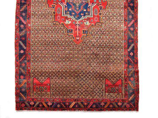 5x10 Antique Handmade Turkish Rug | Hand knotted Rug | Vintage Anatolian Rug | Area Rug for Bedroom, Living Room Rug, and Kitchen Rug-SHR244