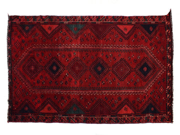 4x9 Antique Handmade Turkish Rug | Hand knotted Rug | Vintage Anatolian Rug | Area Rug for Bedroom, Living Room Rug, and Kitchen Rug-SHR272