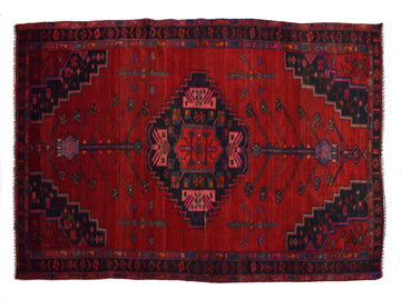 5x10 Antique Handmade Turkish Rug | Hand knotted Rug | Vintage Anatolian Rug | Area Rug for Bedroom, Living Room Rug, and Kitchen Rug-SHR291