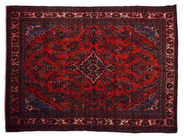 6x9 Antique Handmade Turkish Rug | Hand knotted Rug | Vintage Anatolian Rug | Area Rug for Bedroom, Living Room Rug, and Kitchen Rug-SHR306