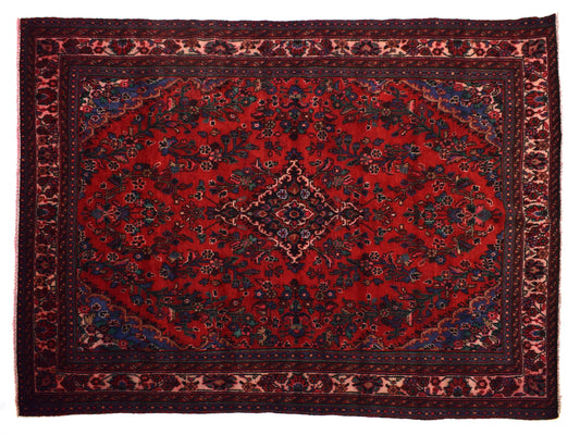 6x9 Antique Handmade Turkish Rug | Hand knotted Rug | Vintage Anatolian Rug | Area Rug for Bedroom, Living Room Rug, and Kitchen Rug-SHR306