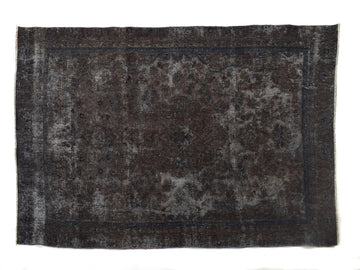5x8 Vintage Oushak Rug | Hand-Knotted Antique Area Rug | Handwoven Turkish Wool Carpet for Bedroom, Living Room - T0D336