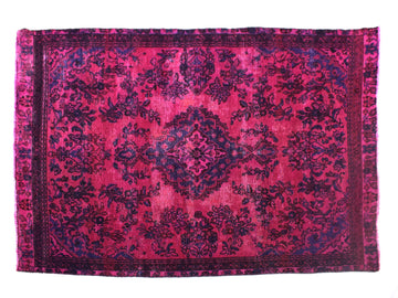 6x9 Vintage Oushak Rug | Hand-Knotted Antique Area Rug | Handwoven Turkish Wool Carpet for Bedroom, Living Room - T0D337