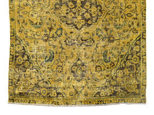 7x8 Vintage Oushak Rug | Hand-Knotted Antique Area Rug | Handwoven Turkish Wool Carpet for Bedroom, Living Room - TOD339