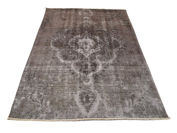 6x9 Vintage Oushak Rug | Hand-Knotted Antique Area Rug | Handwoven Turkish Wool Carpet for Bedroom, Living Room - TOD340