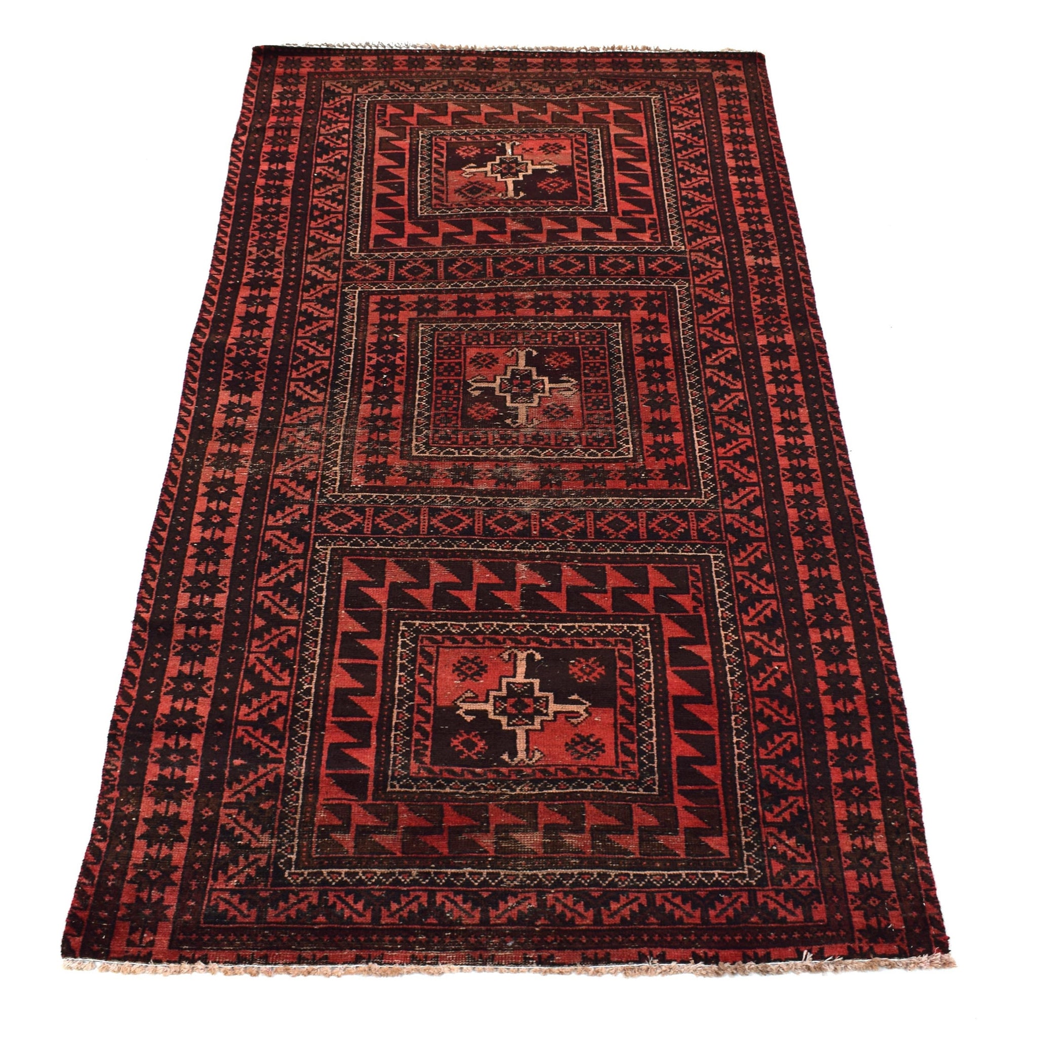 4x7 Antique Handmade Turkish Rug | Hand knotted Rug | Vintage Anatolian Rug | Area Rug for Bedroom, Living Room Rug, and Kitchen Rug-SHR172