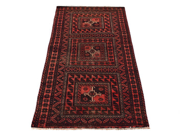 4x7 Antique Handmade Turkish Rug | Hand knotted Rug | Vintage Anatolian Rug | Area Rug for Bedroom, Living Room Rug, and Kitchen Rug-SHR172