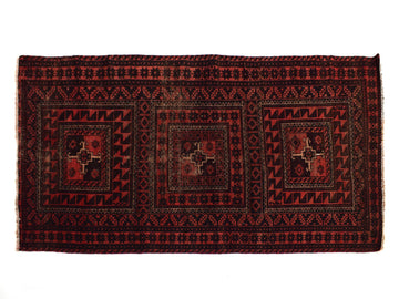 4x7 Antique Handmade Turkish Rug | Hand knotted Rug | Vintage Anatolian Rug | Area Rug for Bedroom, Living Room Rug, and Kitchen Rug-SHR172