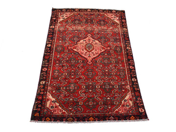 4x6 Antique Handmade Turkish Rug | Hand knotted Rug | Vintage Anatolian Rug | Area Rug for Bedroom, Living Room Rug, and Kitchen Rug-SHR184