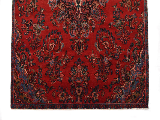 5x8 Antique Handmade Turkish Rug | Hand knotted Rug | Vintage Anatolian Rug | Area Rug for Bedroom, Living Room Rug, and Kitchen Rug-SHR259