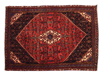 5x9 Antique Handmade Turkish Rug | Hand knotted Rug | Vintage Anatolian Rug | Area Rug for Bedroom, Living Room Rug, and Kitchen Rug-SHR289