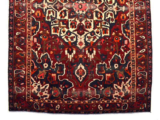 7x10 Antique Handmade Turkish Rug | Hand knotted Rug | Vintage Anatolian Rug | Area Rug for Bedroom, Living Room Rug, and Kitchen Rug-SHR301