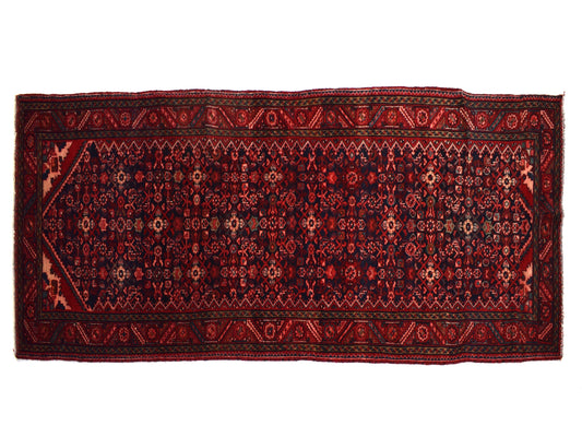 4x11 Antique Handmade Turkish Rug | Hand knotted Rug | Vintage Anatolian Rug | Area Rug for Bedroom, Living Room Rug, and Kitchen Rug-SHR312