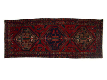 3x10 Antique Handmade Turkish Rug | Hand knotted Rug | Vintage Anatolian Rug | Runner Rug for Bedroom, Living Room, and Kitchen Rug - SHR322