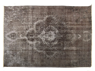 6x9 Vintage Oushak Rug | Hand-Knotted Antique Area Rug | Handwoven Turkish Wool Carpet for Bedroom, Living Room - TOD340