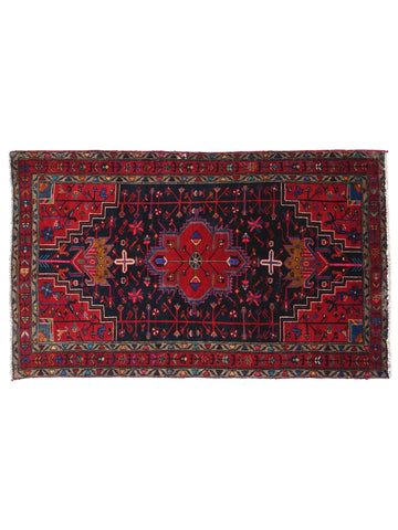 Decorative rug with intricate patterns on a white background