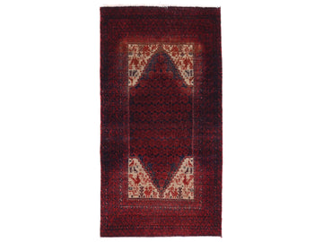 Title: 3x5 Handmade Turkish Vintage Tribal Rug | Elegant Mystique of Luxurious Nights | Boho Rug, Antique Anatolian Rug | SHR514 | From 1970