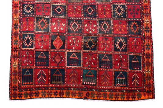 6x9 Antique Handmade Turkish Rug | Hand knotted Rug | Vintage Anatolian Rug | Area Rug for Bedroom, Living Room Rug, and Kitchen Rug - SHR34
