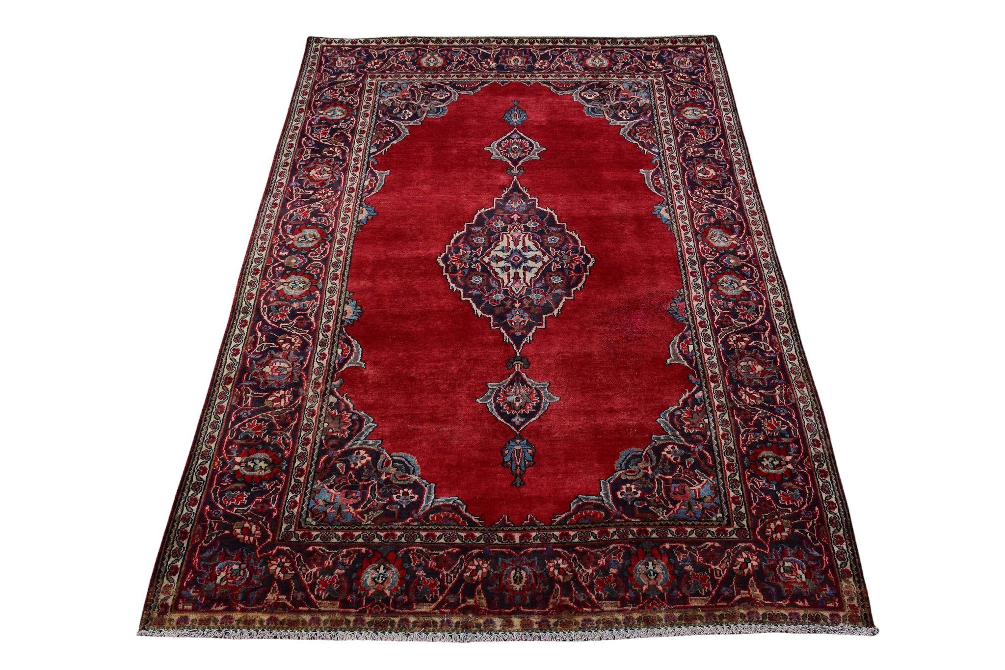 4x7 Antique Handmade Turkish Rug | Hand knotted Rug | Vintage Anatolian Rug | Area Rug for Bedroom, Living Room Rug, and Kitchen Rug - SHR41