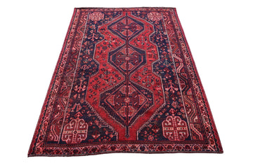 6x10 Antique Handmade Turkish Rug | Hand knotted Rug | Vintage Anatolian Rug | Area Rug for Bedroom, Living Room Rug, & Kitchen Rug - SHR36