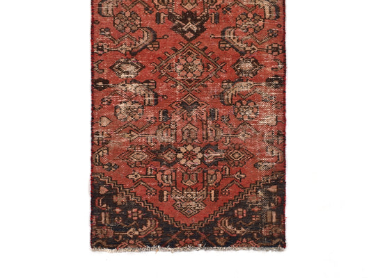 2x9 Antique Handmade Turkish Rug | Hand knotted Rug | Vintage Anatolian Rug | Runner Rug for Bedroom, Living Room, and Kitchen Rug - SHR224