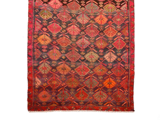 3x9 Antique Handmade Turkish Rug | Hand knotted Rug | Vintage Anatolian Rug | Runner Rug for Bedroom, Living Room, and Kitchen Rug - SHR233